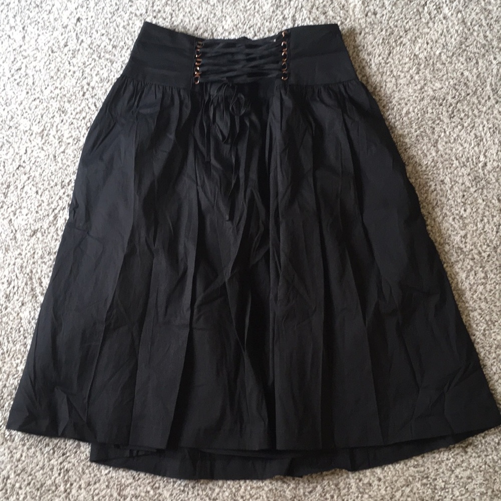 Express black skirt